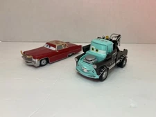 Disney Pixar CARS Heavy Metal Mater and Dex Die-Cast set of 2