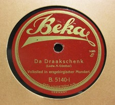 ERZGEBIRGISCHE MUNDART Da Draakschenk / D'r alta Musikant BEKA B.5140 (401)