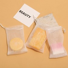 10Pcs Exfoliating Soap Saver Bags Soft Mesh Pouch for Shower Bath 9 11cm