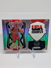 2021-22 Panini Prizm - USA Basketball Dwyane Wade #4 Silver Prizm