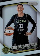 2025 Panini Prizm WNBA #82 Katie Lou Samuelson Silver Prizms