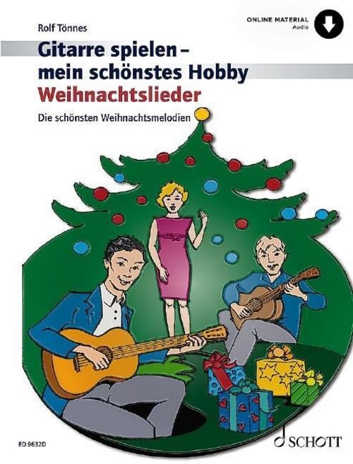 Schott Music Gmbh & Co.kg Spielbuch Für Gitarre Gitarre Spielen - Mein Schönstes Hobby: Weihn... - Bild 3