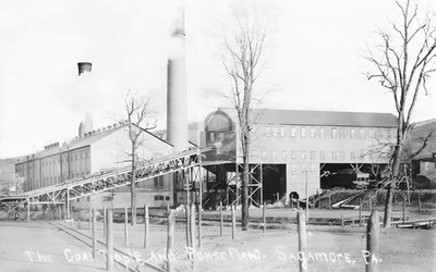 Coal Tipple & Power Plant Sagamore Pennsylvania PA - Reprint