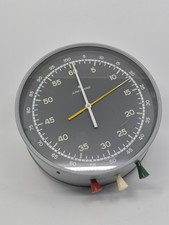 Vintage Junghans Germany Mechanical Darkroom 60 minute Stop Clock Timer WORKING