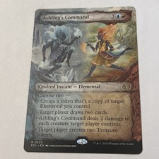Ashling's Command (Showcase) Lorwyn Eclipsed Regular Near Mint Condition MTG NM