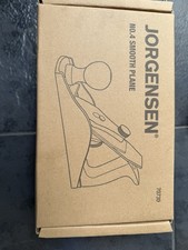 JORGENSEN NO.4 Wood Plane, 58 Mm Blade Adjustable Bench Hand Plane Suitable for