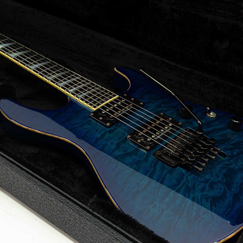 2004 Jackson Stars ASL-J1 Soloist – Azure Blue Archtop, Seymour