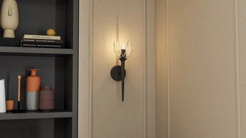 Quoizel SHA8806 Shea 19" Tall Wall Sconce - Black - Picture 2 of 12