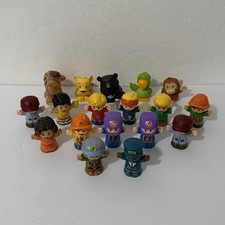 Fisher Price Little People And Animal Figures Lot Of 18