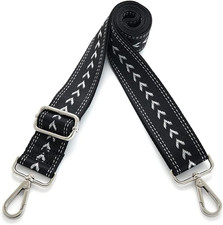Purse Strap Replacement Crossbody Handbag Stripe Wide Adjustable