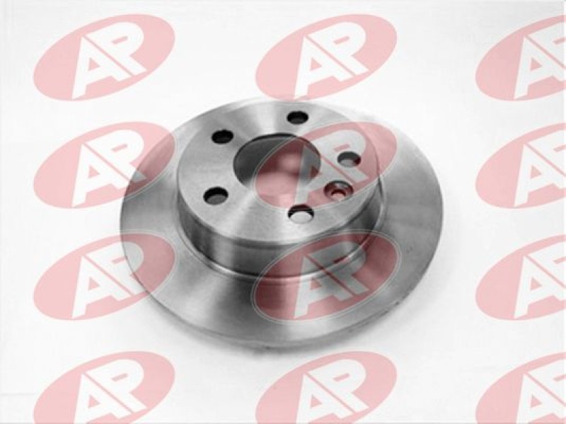 Disques arrières pleins anti-vibration pour VW Sharan et Seat Alhambra chargés