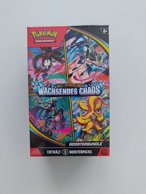 Pokemon Mega Entwicklung Wachsendes Chaos Booster Bundle NEU OVP Sealed