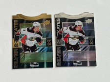 2023-24 UPPER DECK SILVER SKATES AND GOLD TREVOR ZEGRAS - AHAHEIM DUCKS