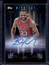 2025-26 Topps Midnight Eric Gordon Dark Mark Signatures Summer Solstice Auto /50