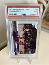 2024 PSA9 Lebron James Panini Instant #404 50K Scoring Record