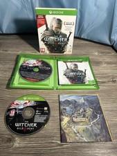 The Witcher 3: Wild Hunt Microsoft Xbox One 2015 Video Game Complete with Map