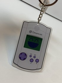 SEGA Dreamcast Acrylic Keychain by Limited Run Games Fan Gift Licensed NWT NEW