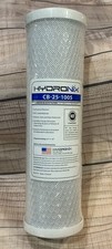 Hydronix Whole House RO Drinking Water Coconut Carbon Block Filter 5 m 2.5" x10"