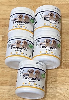 5 ProDen PlaqueOff Powder Dental Hygiene 4.4oz Ex 2028/9 Plaque off Sealed