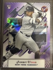 2025 Topps Pristine - Jorbit Vivas #114 Purple Refractor /99 (RC)