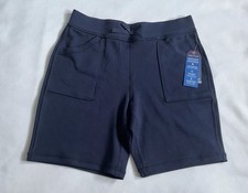 Nautica Girls Sensory Friendly School Uniform Shorts Navy  L  12/14