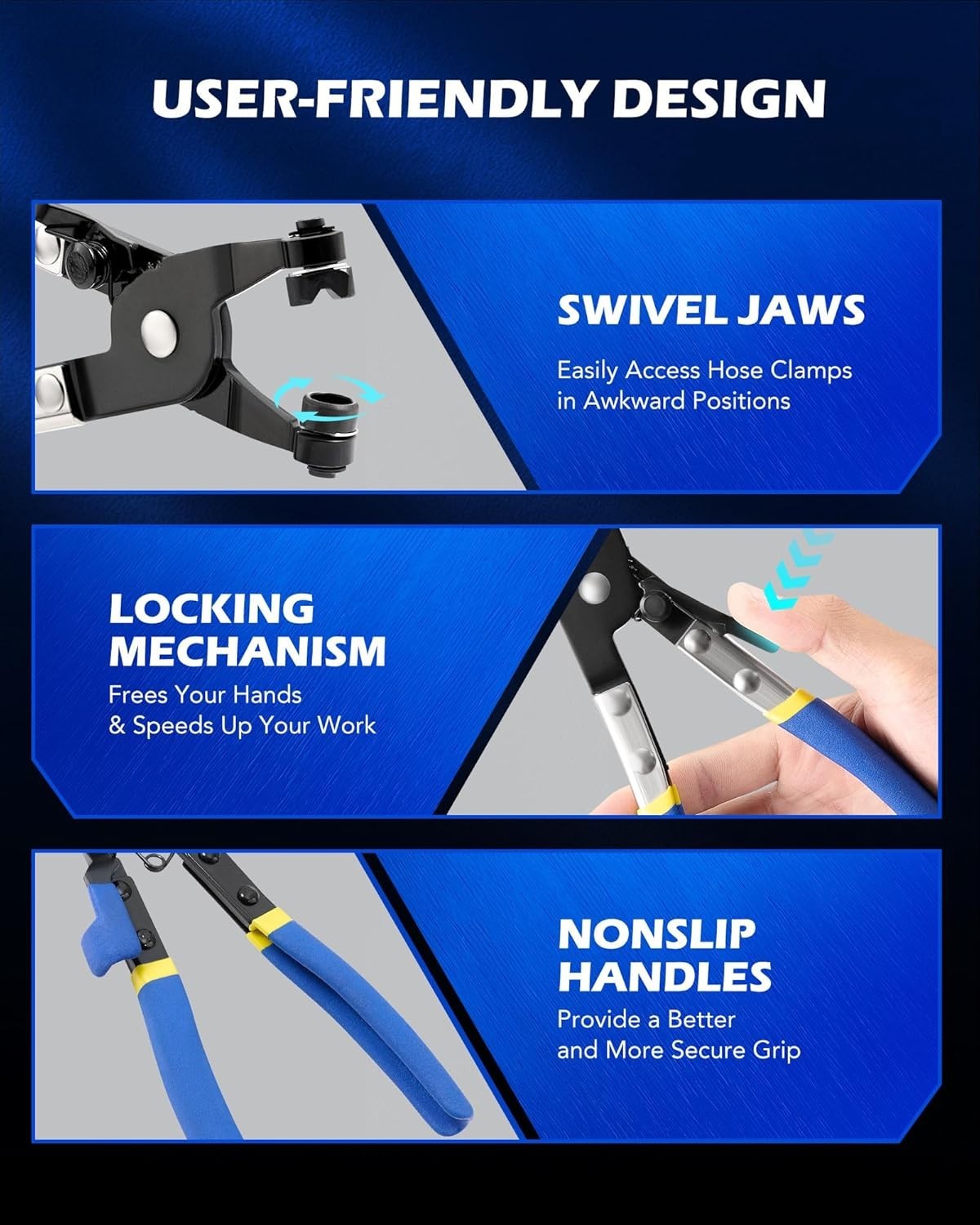 Automotive Long  Hose Clamp Remover