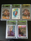 🔥 Graded NBA Hoops Basketball Card Lot – Michael Jordan, Mark Jackson Menendez