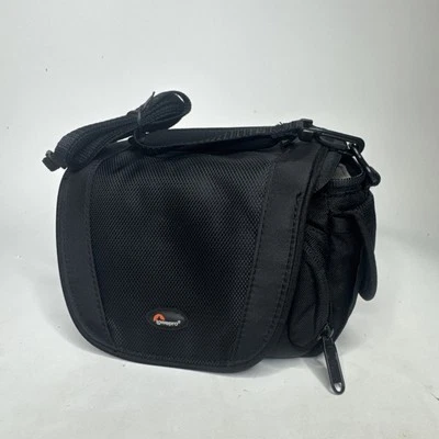 Lowepro Edit 110 Camera Camcorder Case Travel Shoulder Strap Bag Black - Image 1 of 4