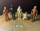 Vintage Star Wars Action Figure Lot (5)- All From The Original 1977 Collection!