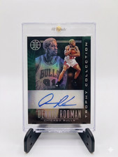 Dennis Rodman 2019-20 Panini Illusions Trophy Collection Sticker Auto /25