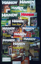 HANDY Magazines: Lot of 12 - 2011 '12 - Carpentry, Woodworking, Tools, DIY