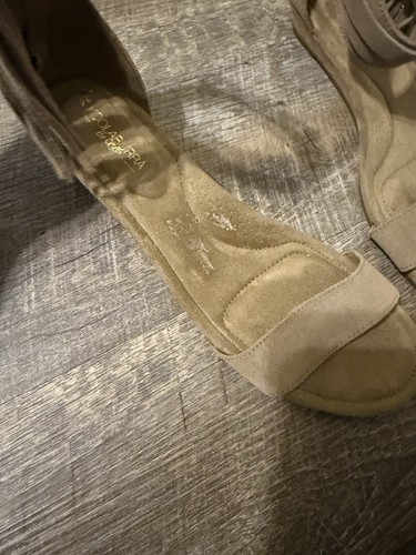 Koolaburra By UGG Womens Saige Sandal Tan Suede US Size 9.5 - Picture 2 of 6