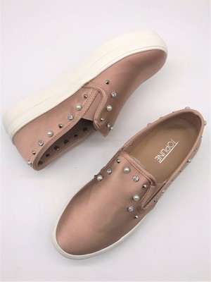 blush colored women's sneakers
