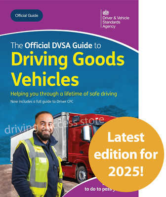 The Official DVSA Guide to Driving Goods Vehicles LATEST EDITION | eBay UK