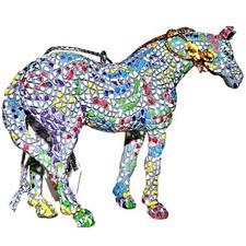 2003 Caballo Brilliante Retired Trail of Painted Ponies Christmas Ornament 1500