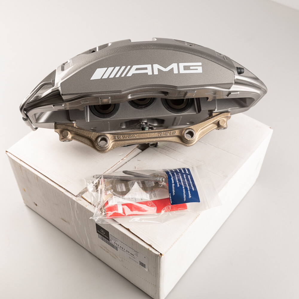 Mercedes-Benz G63 GLS63 AMG W463 W167 Front GREY Brake Caliper