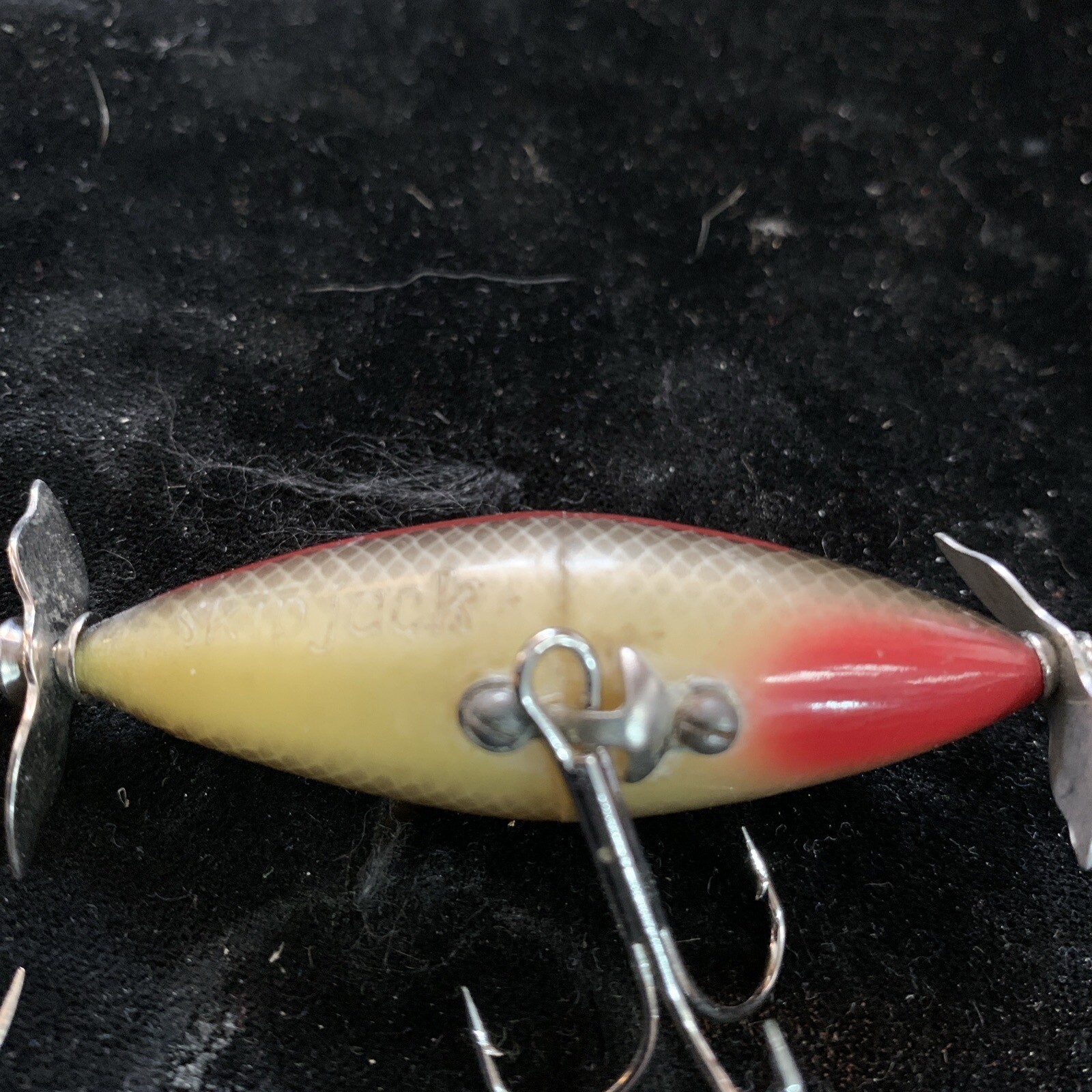 Vintage Skipjack Surface Prop Fishing Lure Vg Or Better Fishable