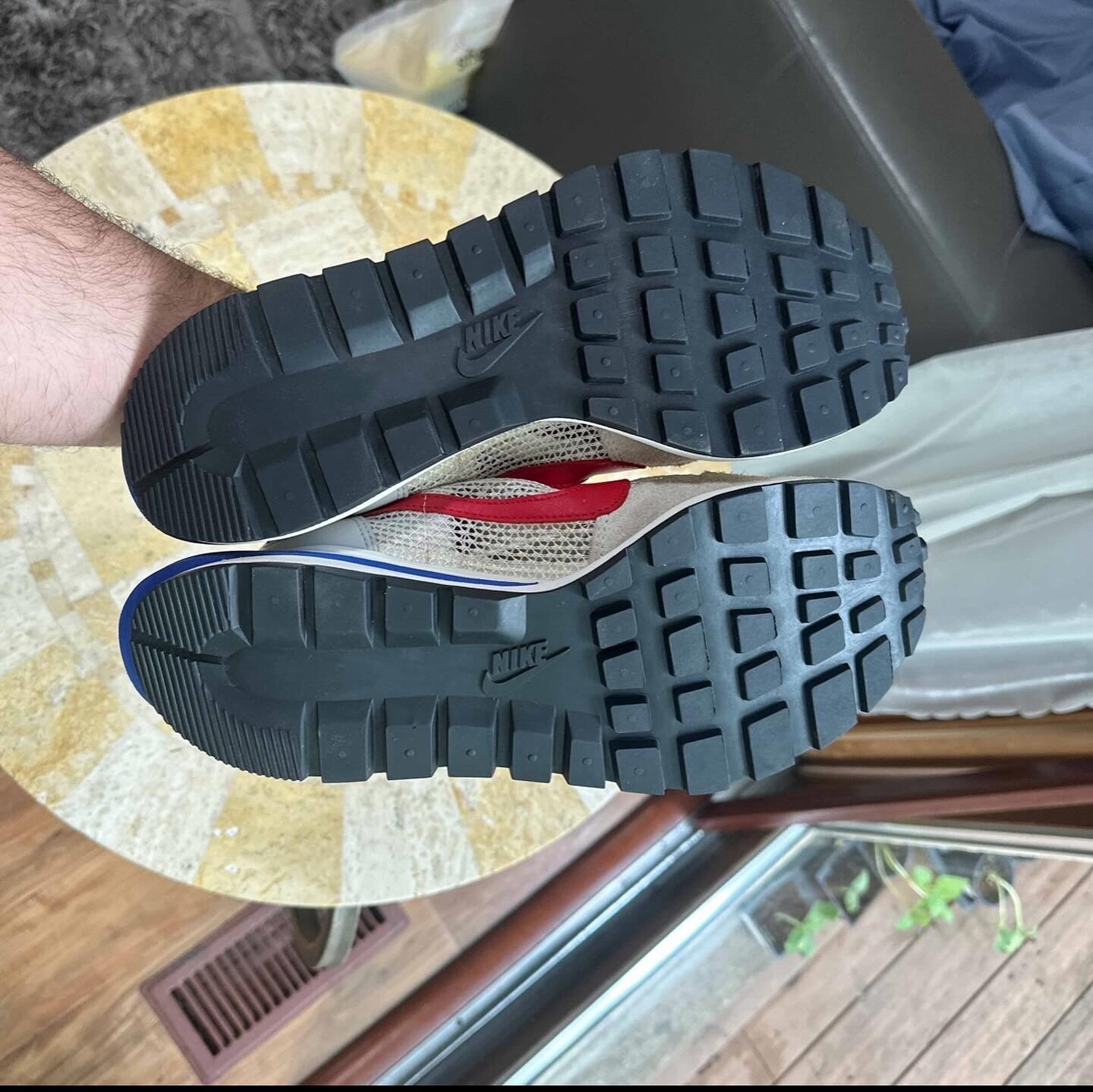 SACAI X NIKE Taglia 9 5 Nike Sacai x VaporWaffle Palestra Rossa Gundam Sail Limitata da uomo