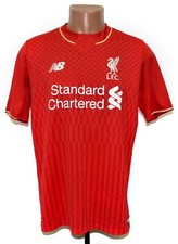 LIVERPOOL 2015/2016 HOME FOOTBALL SHIRT JERSEY NEW BALANCE SIZE M