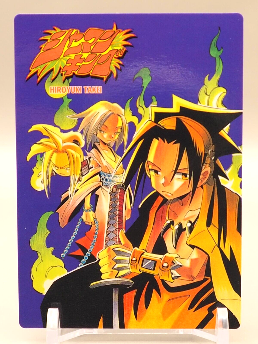 Yoh Anna Amidamaru Shaman King Weekly Shonen Jump Illustration