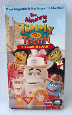 The Adventures of Timmy the Tooth Big Mouth Gulch (VHS, 1996