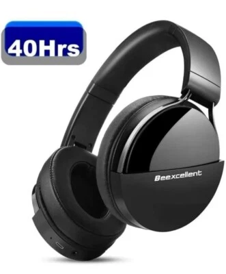 Bluetooth Headphones Wireless Over-Ear Headset Beexcellent Q7 40 Hours Play Time