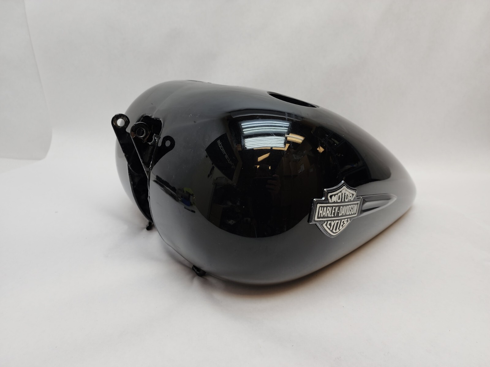 OEM Harley Davidson Dyna Gas Fuel Tank Used and DAMAGED eBay