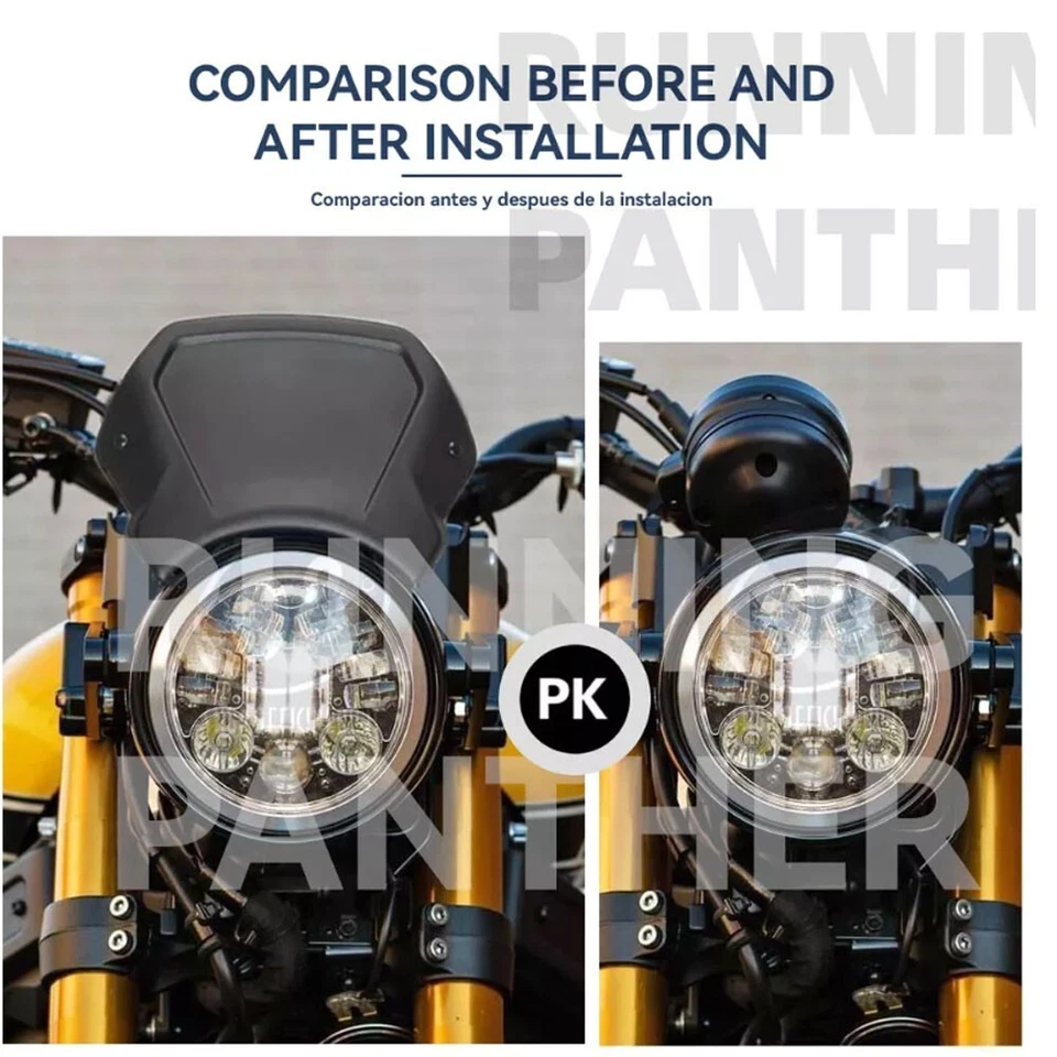 Carenado de aluminio CNC para Yamaha XSR 900 2016-2021 PARABRISAS NEGRO Foto 4 de 4