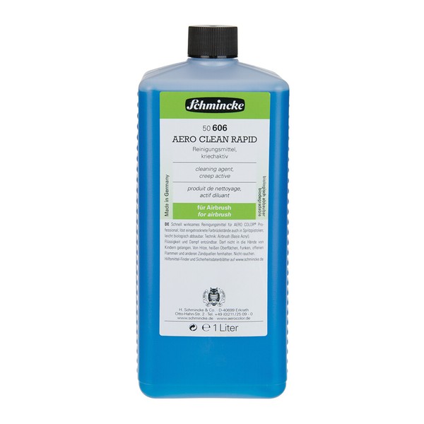 Schmincke Aero Color Aero Clean Rapid Reinigungsmittel Hilfsmittel 1000 Ml 50606-image