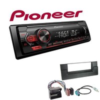 Pioneer 1-DIN Autoradio USB AUX Android Einbauset FüR BMW 5Er Ab 2000 Schwarz
