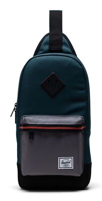 Herschel Heritage Shoulder Bag Garden Topiary / Black / Gargoyle / Chili