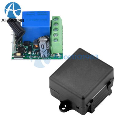 433Mhz 5-60V 1CH Universal   Remote Control Switch Relay Receiver Module #F7