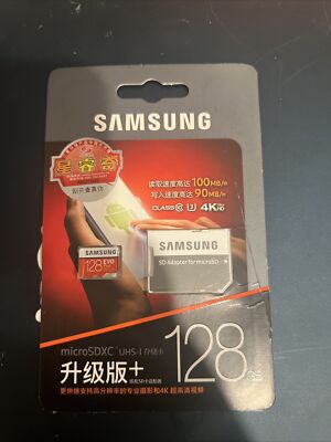 SAMSUNG EVO PLUS 128GB Class10 UHS-1 MicroSDHC Micro SD Flash Memory Card