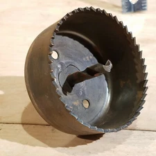 2 1/2" Hole Saw Bit USA 1" Depth 1/4" Shank   Swanky Barn